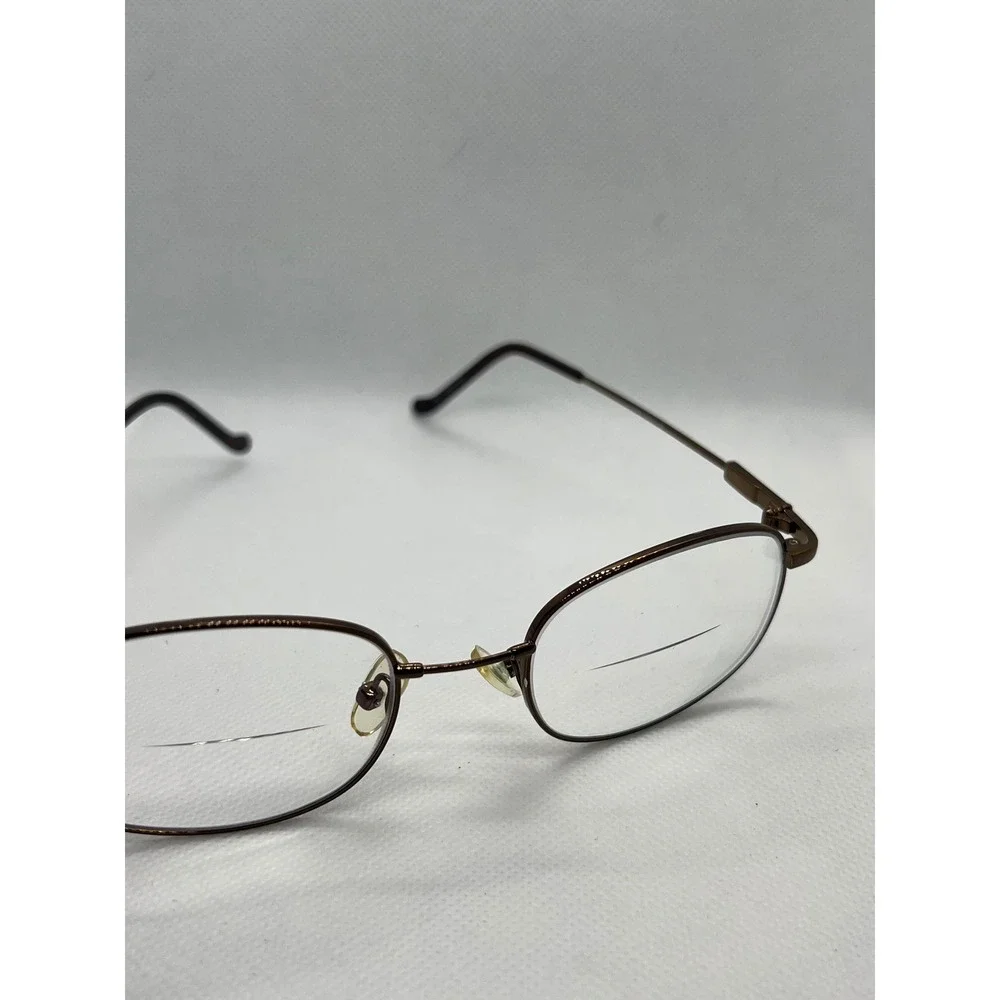 Bifocal Reading Glasses Metal Frame Readers Vintage Style Women's‎